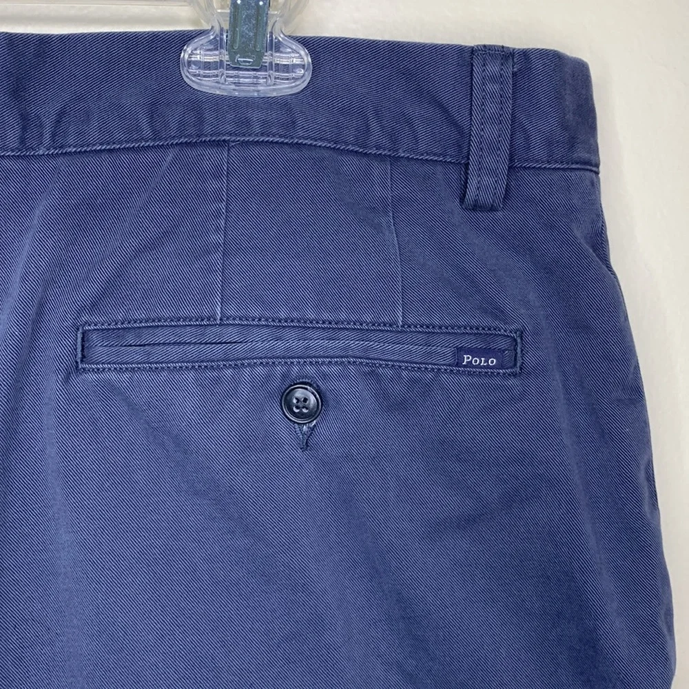 POLO RALPH LAUREN Shorts Gray Classic Fit 9” Sustainable Cotton 35